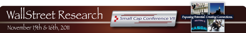 WallStreet Research Small Cap Conference